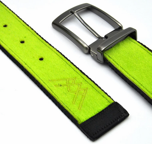 Skinalp - belte av resirkulerte skifeller - 4cm